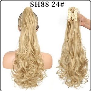 Blondes have Fun Curly Claw Ponytail